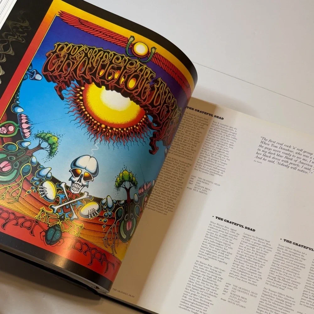 Taschen Rock Covers Art Book Pink Floyd Beatles Covers Coffee Table Book